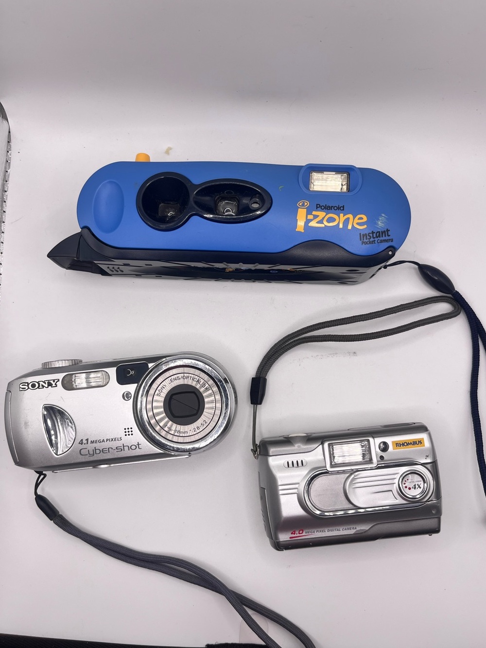 Digital Cameras Lot of 3 Sony Polaroid - Untested + no cords